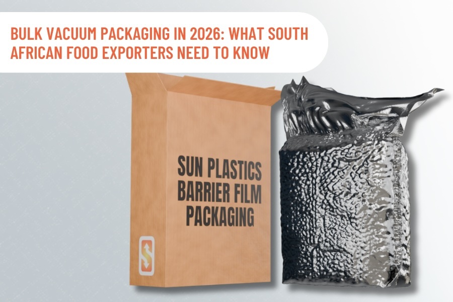 BULK VACUUM BARRIER FILM BAGS FOR EXPORT